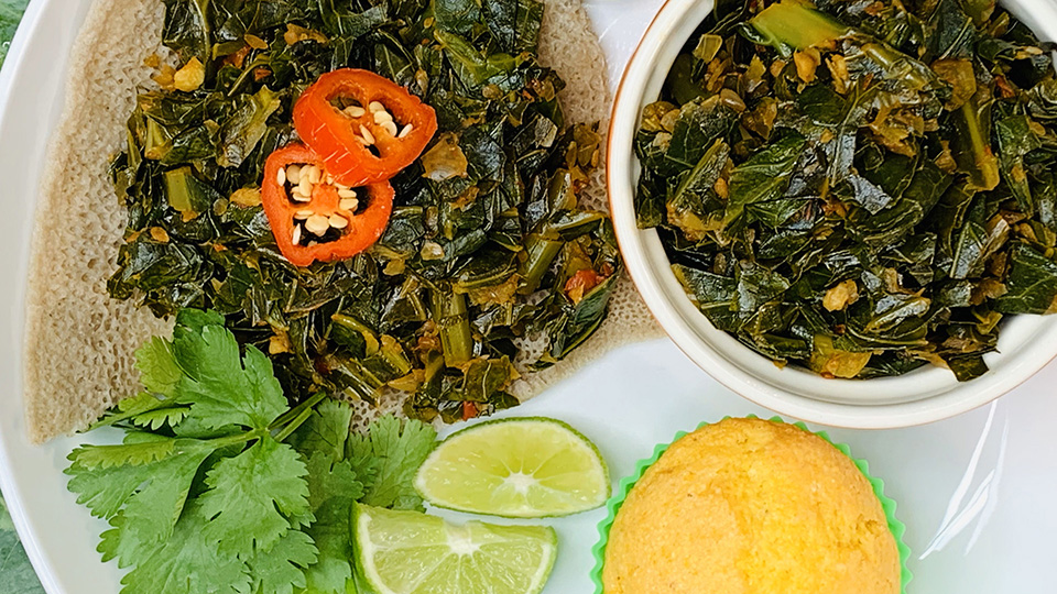 Smoky Collard Greens